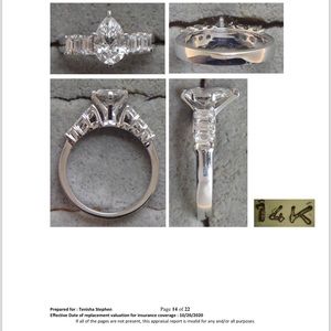 Lab Diamond Engagement Ring